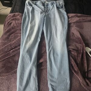Old Navy Light Blue Straight Leg Women's Jeans